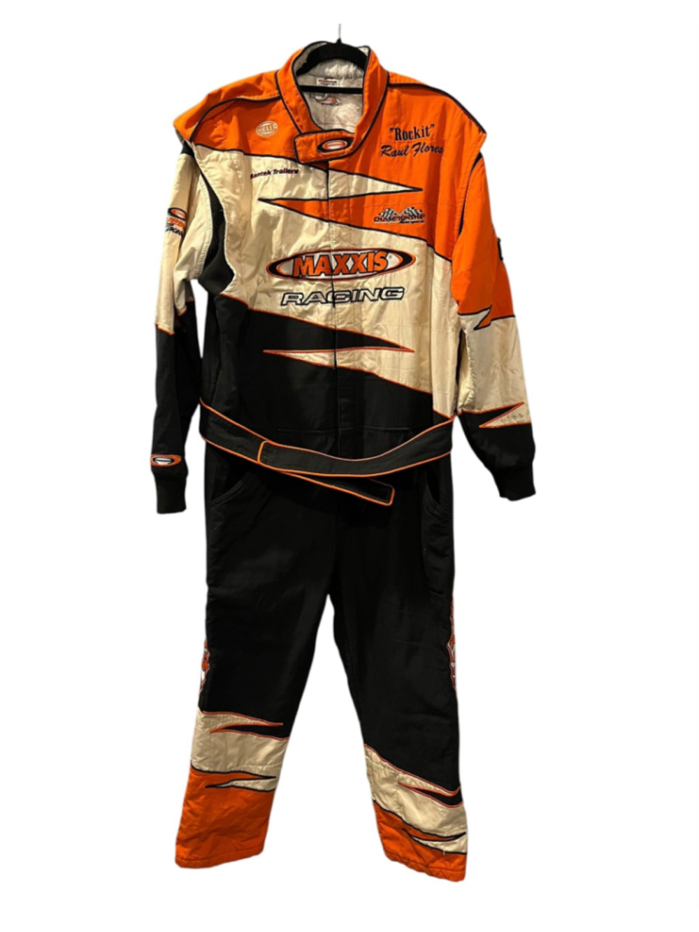 Maxxis Racing Team Fire Suit Raul Rockit Flores Off-Road Baja Memorabilia Custom